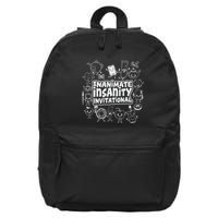 Creator Ink Inanimate Insanity Black And White 16 in Basic Backpack