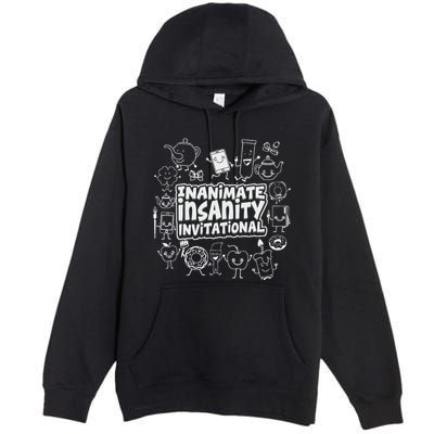 Creator Ink Inanimate Insanity Black And White Premium Pullover Hoodie