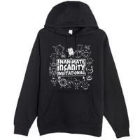 Creator Ink Inanimate Insanity Black And White Premium Pullover Hoodie