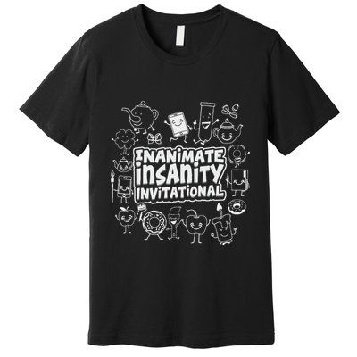 Creator Ink Inanimate Insanity Black And White Premium T-Shirt