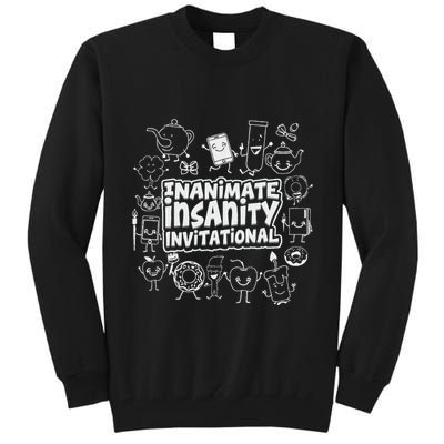 Creator Ink Inanimate Insanity Black And White Tall Sweatshirt