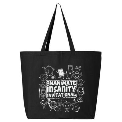 Creator Ink Inanimate Insanity Black And White 25L Jumbo Tote