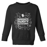 Creator Ink Inanimate Insanity Black And White Toddler Sweatshirt