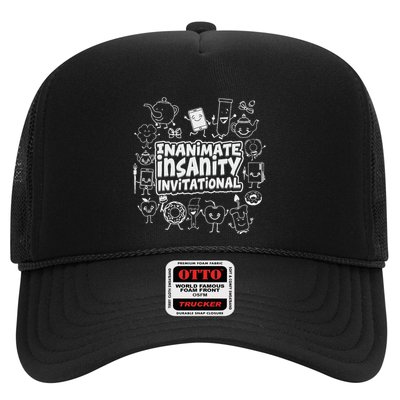 Creator Ink Inanimate Insanity Black And White Trucker Hat