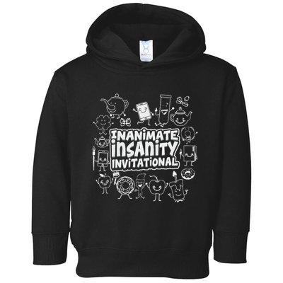 Creator Ink Inanimate Insanity Black And White Toddler Hoodie