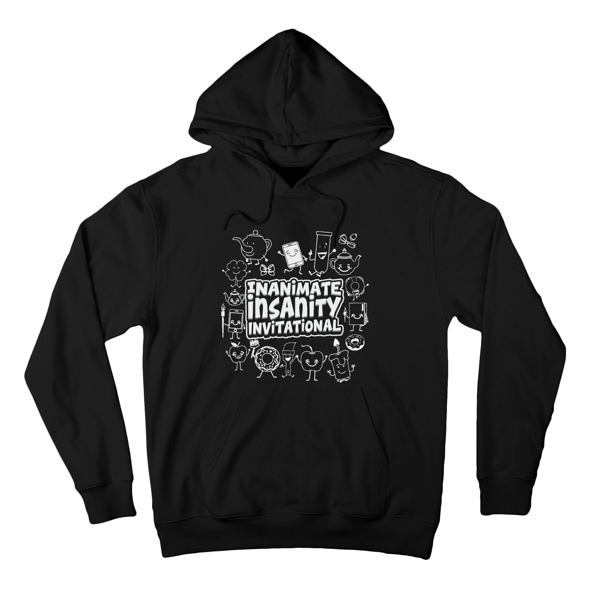 Creator Ink Inanimate Insanity Black And White Tall Hoodie