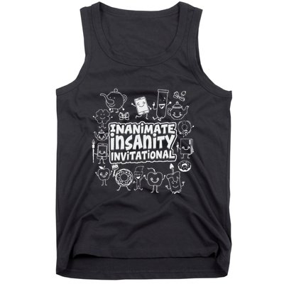 Creator Ink Inanimate Insanity Black And White Tank Top