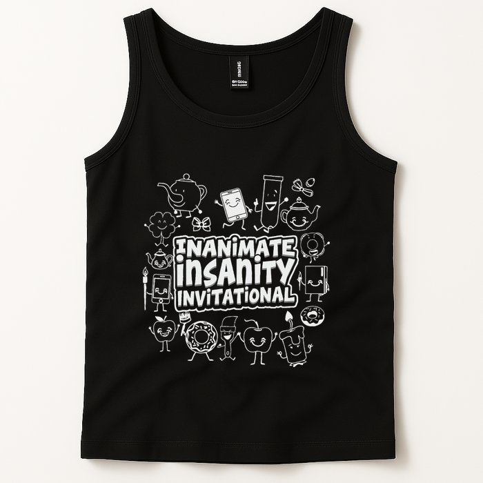Creator Ink Inanimate Insanity Black And White Tank Top