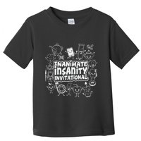 Creator Ink Inanimate Insanity Black And White Toddler T-Shirt