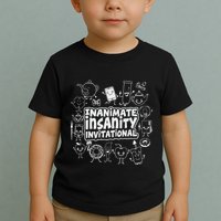Creator Ink Inanimate Insanity Black And White Toddler T-Shirt