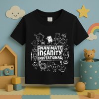 Creator Ink Inanimate Insanity Black And White Toddler T-Shirt