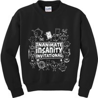 Creator Ink Inanimate Insanity Black And White Kids Sweatshirt