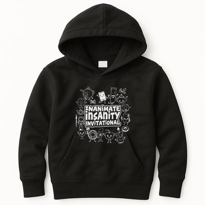 Creator Ink Inanimate Insanity Black And White Kids Hoodie