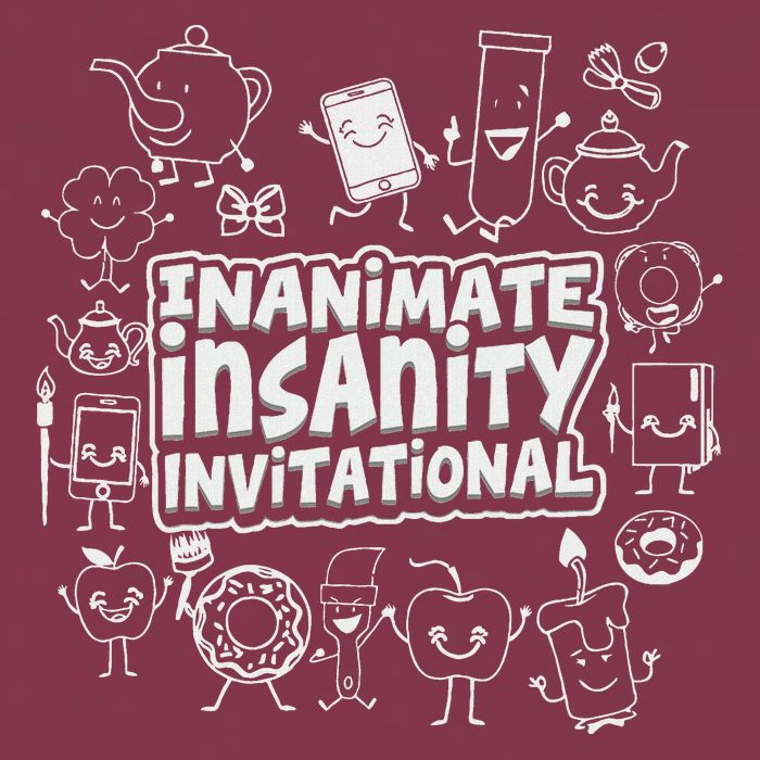 Creator Ink Inanimate Insanity Black And White 16oz Travel Tumbler