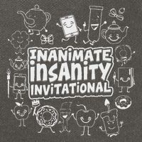 Creator Ink Inanimate Insanity Black And White Cotton Canvas Backpack