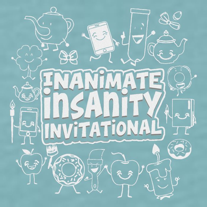 Creator Ink Inanimate Insanity Black And White Sueded Cloud Jersey T-Shirt