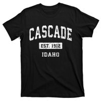 Cascade Idaho Id Vintage Sports Established T-Shirt