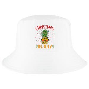 Christmas In July Pineapple Summer Holiday Cool Comfort Performance Bucket Hat