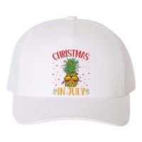 Christmas In July Pineapple Summer Holiday Yupoong Adult 5-Panel Trucker Hat