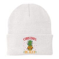 Christmas In July Pineapple Summer Holiday Knit Cap Winter Beanie