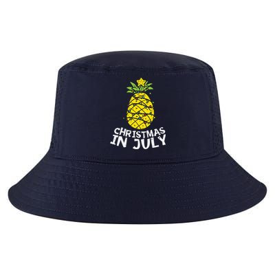 Christmas In July Pineapple Xmas Tree Summer Cool Comfort Performance Bucket Hat