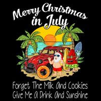 Christmas In July Pool Party Santa Vacation Impact Tech Backpack