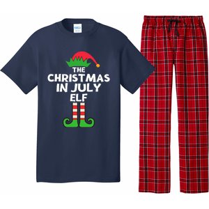 Christmas In July Elf Summer Beach Vacation Party Pajama Pajama Set