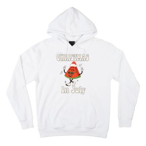 Christmas In July Retro Watermelon Hoodie