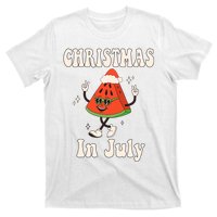 Christmas In July Retro Watermelon T-Shirt