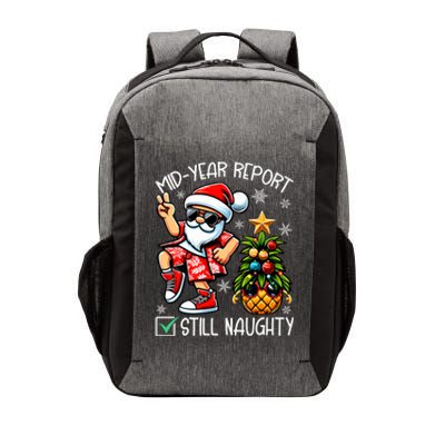 Christmas In July Mid Year Report Still Naughty Funny Vector Backpack