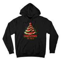 Christmas In July Watermelon Tree Summer Hoodie