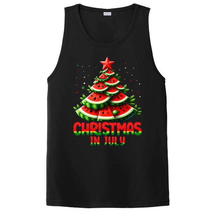 Christmas In July Watermelon Tree Summer PosiCharge Competitor Tank