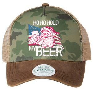 Christmas in July - Santa Ho Ho Hold My Beer - Funny Gift Legacy Tie Dye Trucker Hat