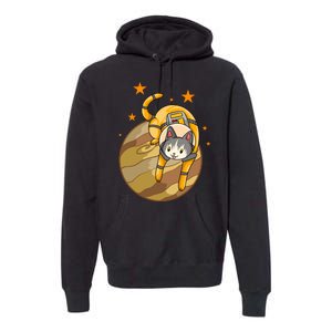 Cat In Jupiter Premium Hoodie