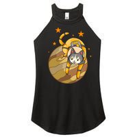 Cat In Jupiter Women’s Perfect Tri Rocker Tank