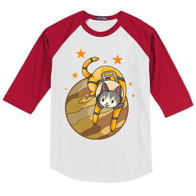 Cat In Jupiter Kids Colorblock Raglan Jersey