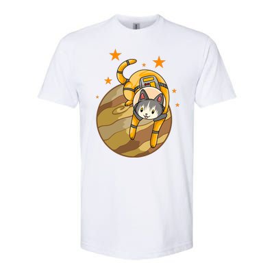 Cat In Jupiter Softstyle CVC T-Shirt