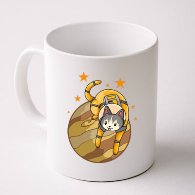 Cat In Jupiter Coffee Mug