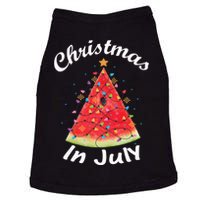 Christmas In July Summer Design Melon Christmas Tree Summer Doggie Tank