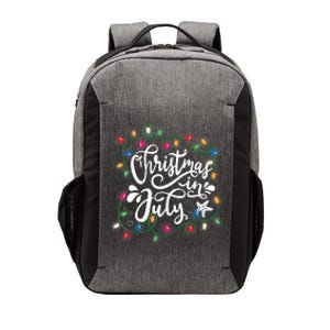 Christmas In July Lights Funny Summer Xmas Men Women Kids Vector Backpack