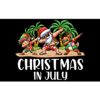 Christmas In July Dabbing Santa Squad Bumper Sticker