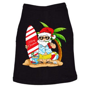 Christmas In July Summer Beach Vacation Doggie Tank