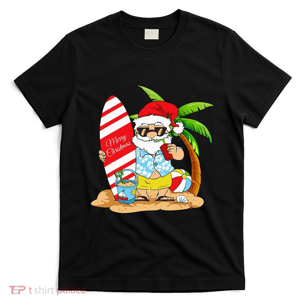 Christmas In July Summer Beach Vacation T-Shirt