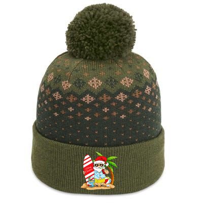 Christmas In July Summer Beach Vacation The Baniff Cuffed Pom Beanie