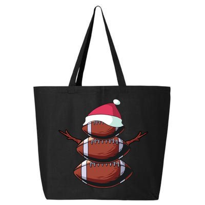 Christmas In July Summer Football Snow Gift 25L Jumbo Tote