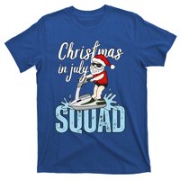 Christmas In July Funny Santa Summer Surf Hawaiian Jet Ski Great Gift T-Shirt