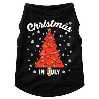 Christmas In July Watermelon Popsicle Tree Summer Xmas Party Doggie Tank