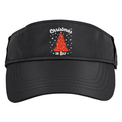 Christmas In July Watermelon Popsicle Tree Summer Xmas Party Adult Drive Performance Visor