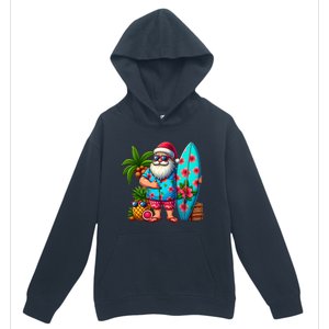 Christmas In July Santa Beach Summer Urban Pullover Hoodie