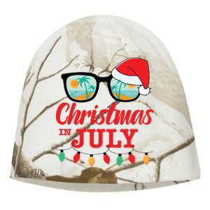 Christmas In July With Sunglasses Santa Hat For Summer Xmas Kati - Camo Knit Beanie